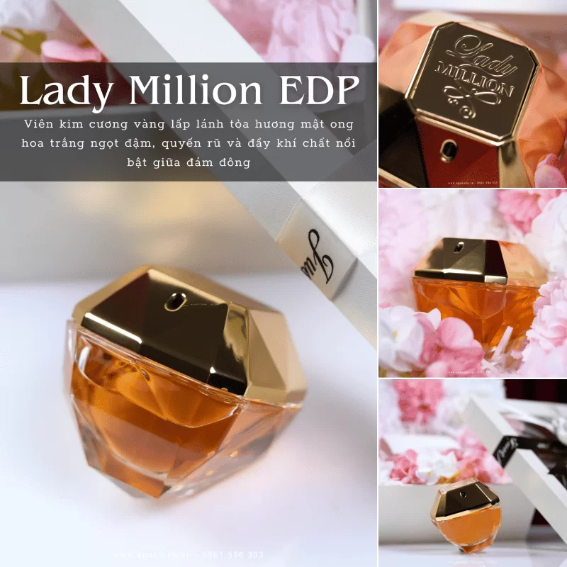 Thiết Kế Paco Rabanne Lady Million Eau de Parfum