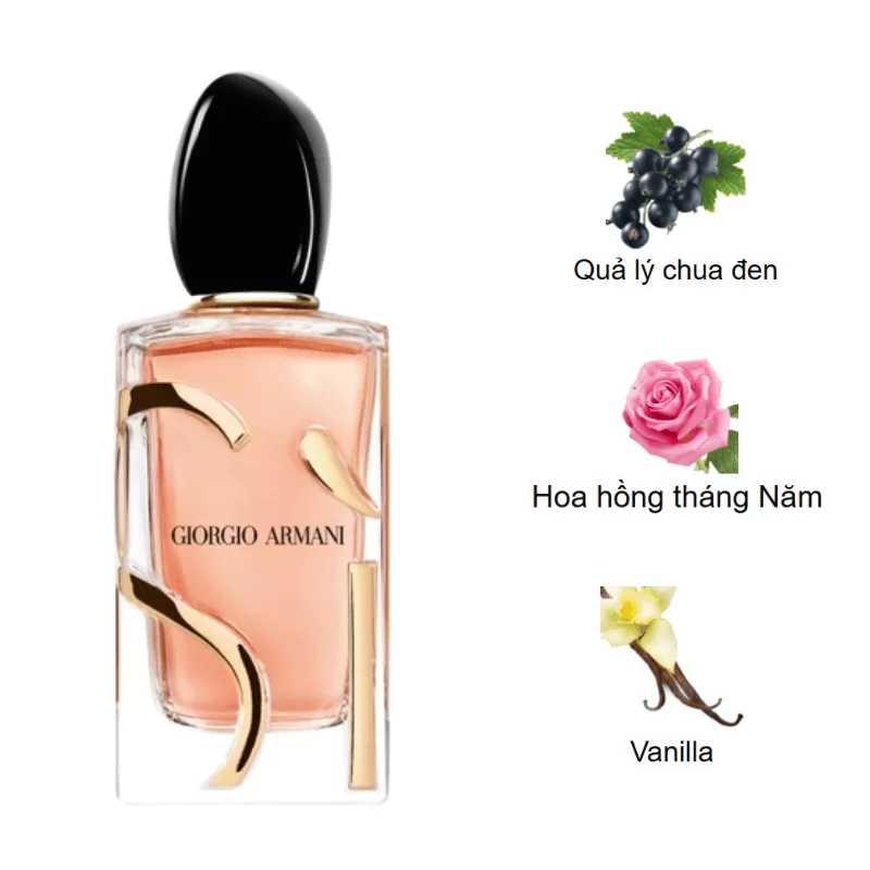 Giorgio Armani Sì Eau De Parfum Intense mùi hương Giorgio Armani Sì Eau De Parfum Intense mùi hương