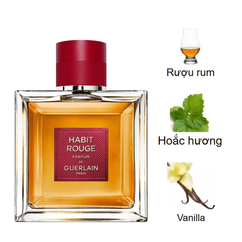Guerlain Habit Rouge Parfum mùi hương