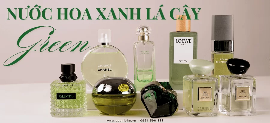 Nước hoa màu xanh lá cây