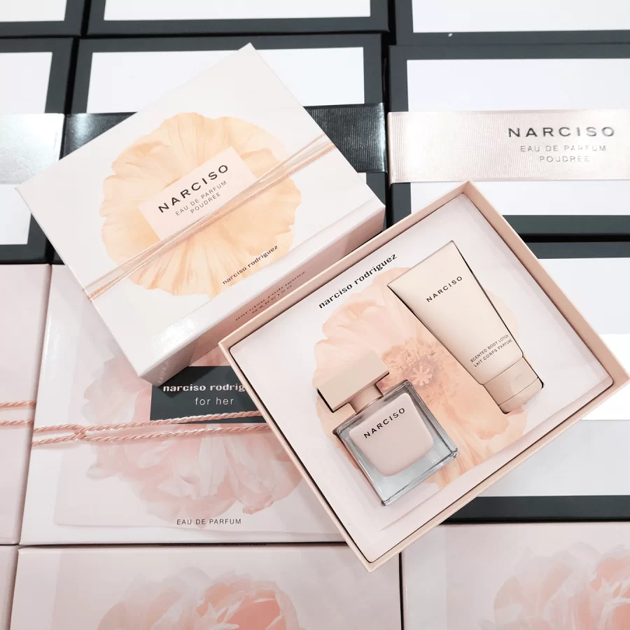 Set Narciso Rodriguez Poudree EDP 30ml chinh hang