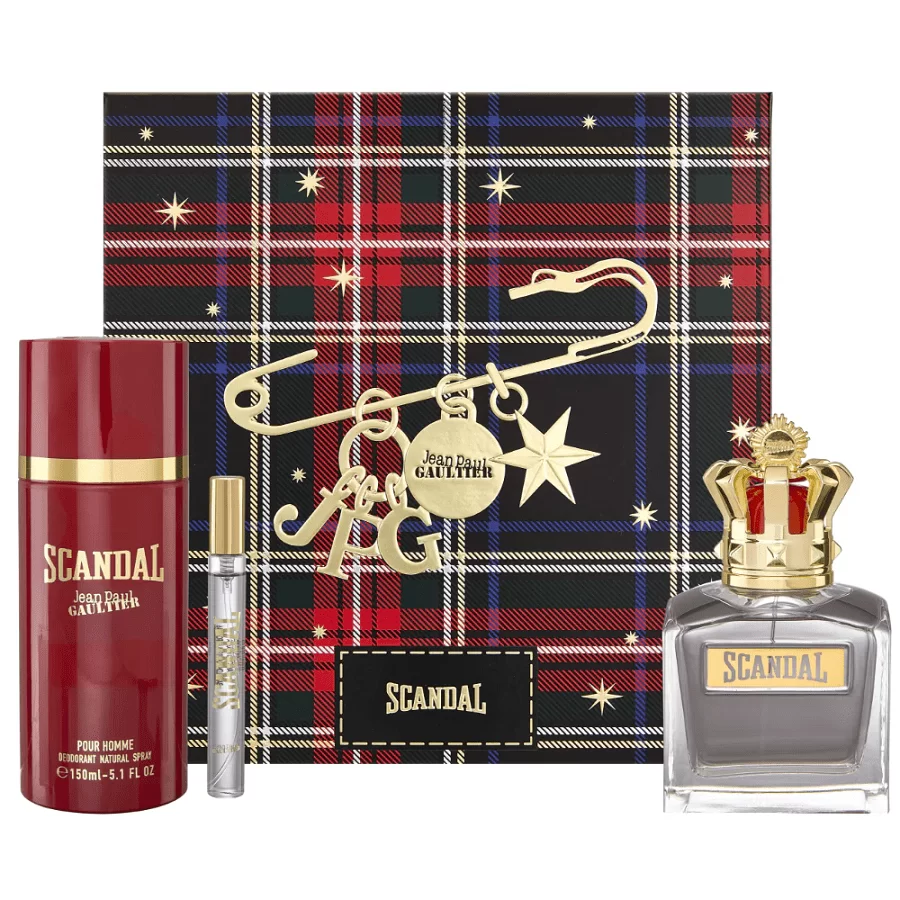 giftset Jean Paul Gaultier Scandal Pour Homme EDT chinh hang