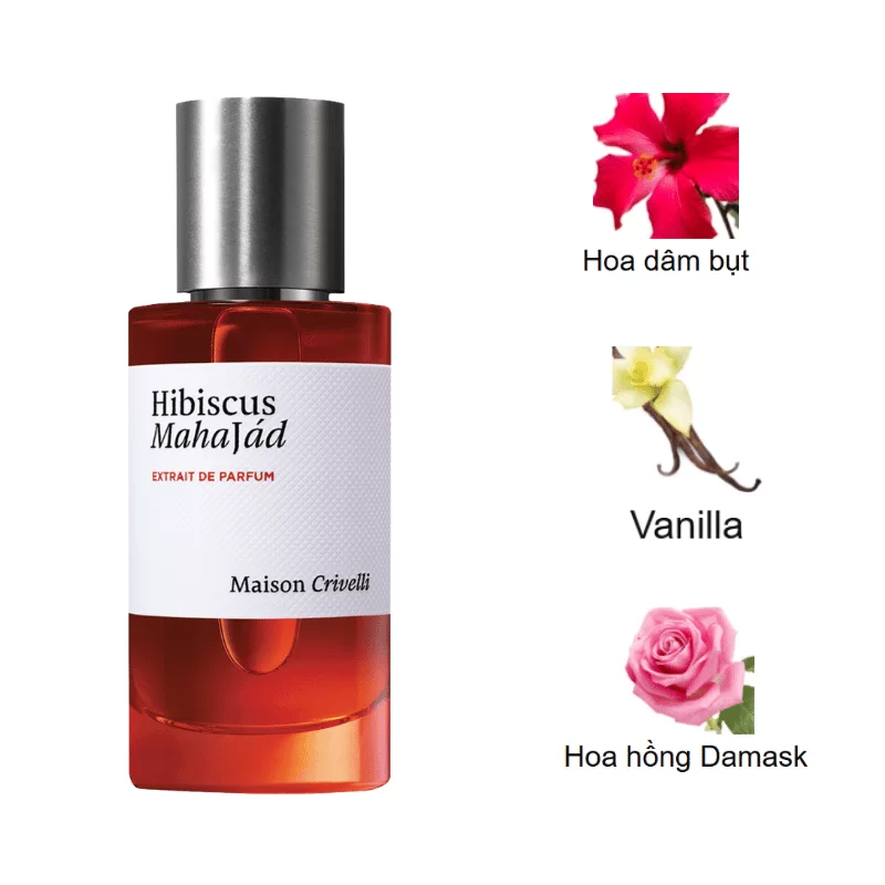 Maison Crivelli Hibiscus Mahajad Extrait De Parfum mùi hương