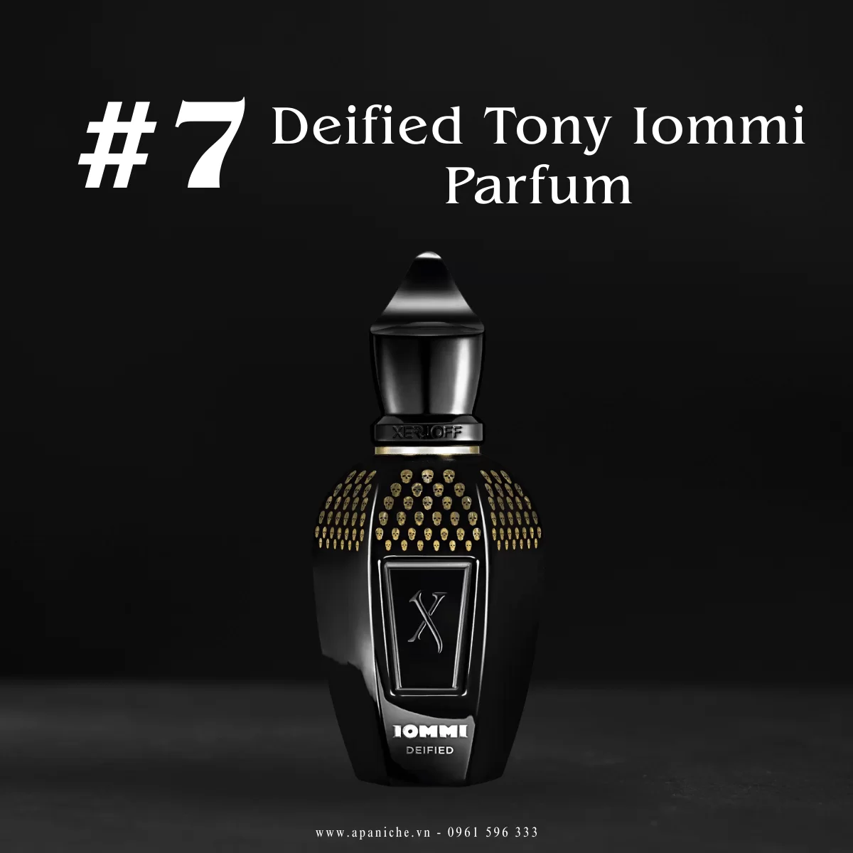 Nước hoa da thuộc Xerjoff Deified Tony Iommi Parfum
