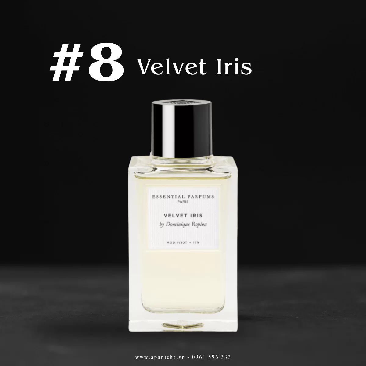 Nước hoa diên vĩ Essential Parfums Velvet Iris