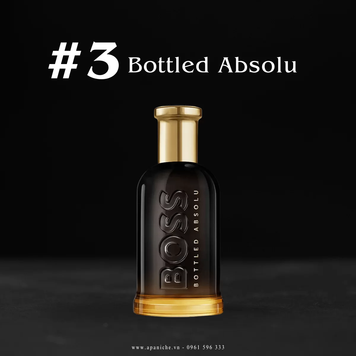 Nước hoa hương da thuộc Hugo Boss Bottled Absolu