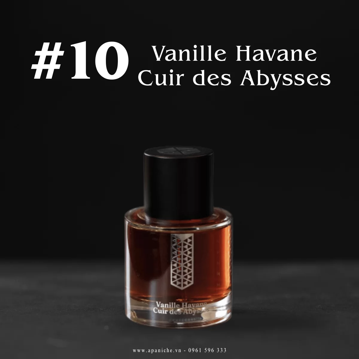 Nước hoa mùi da thuộc Les Indemodables Vanille Havane Cuir des Abysses 2025