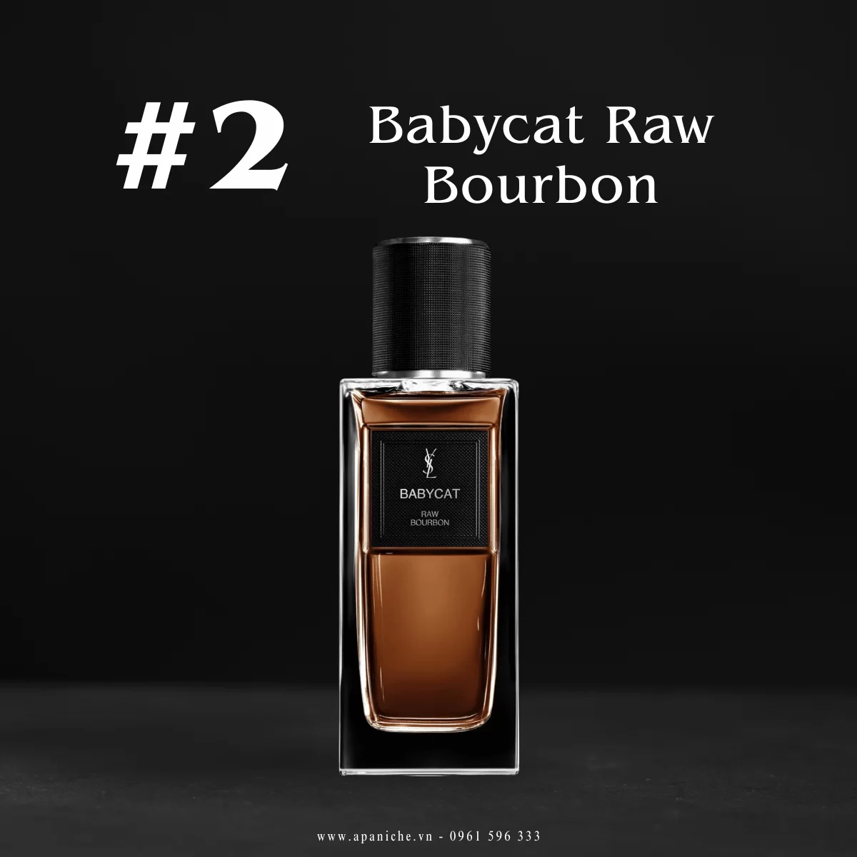 Nước hoa mùi da thuộc Yves Saint Laurent Babycat Raw Bourbon 2025