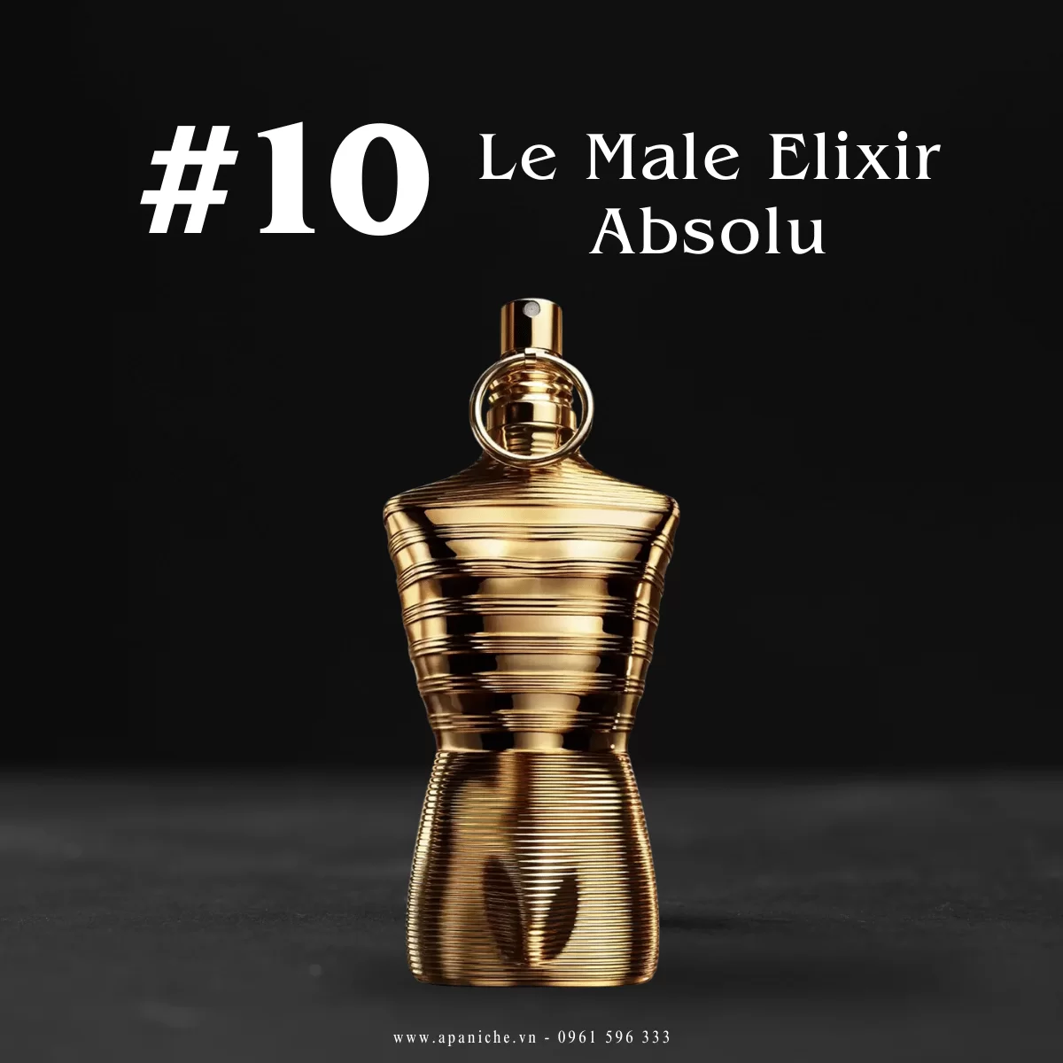 Nước hoa mùi hoa diên vĩ Jean Paul Gaultier Le Male Elixir Absolu