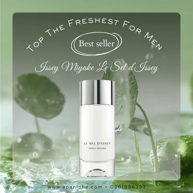 Nước hoa mùi mát cho nam Issey Miyake Le Sel d'Issey