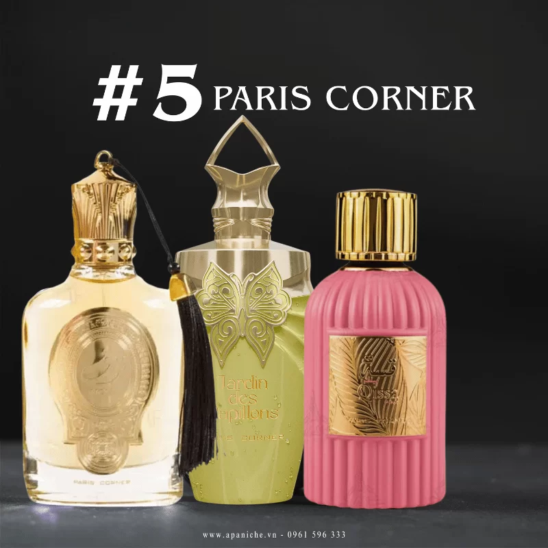 Thương hiệu dupe 2025 Paris Corner