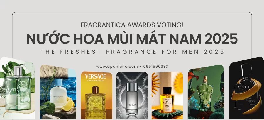 Top nước hoa nam mùi mát 2025