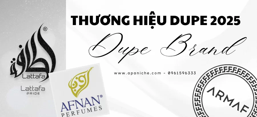 Top thương hiệu nước hoa dupe 2025