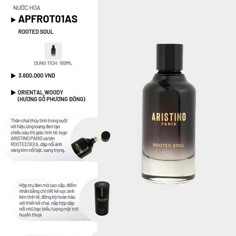 Aristino Paris Rooted Soul EDP tại Hà Nội Aristino Paris Rooted Soul EDP tại Hà Nội