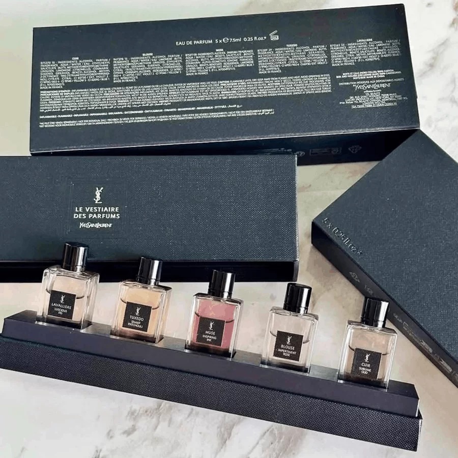 Set YSL Le Vestiaire Des Parfums 5 mini