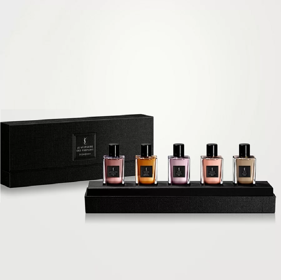Set Yves Saint Laurent Le Vestiaire Des Parfums 5 mini apa niche