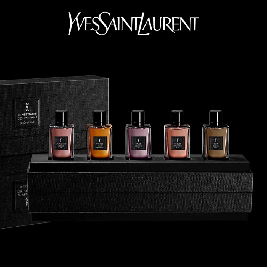 Set Yves Saint Laurent Le Vestiaire Des Parfums 5 mini chinh hang