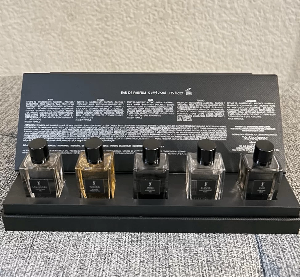 Set Yves Saint Laurent Le Vestiaire Des Parfums gia tot