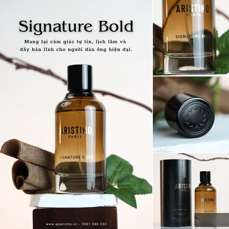 Thiết Kế Aristino Paris Signature Bold EDP