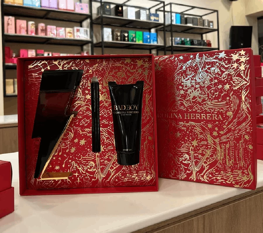 set nuoc hoa Carolina Herrera Bad Boy Elixir gia tot