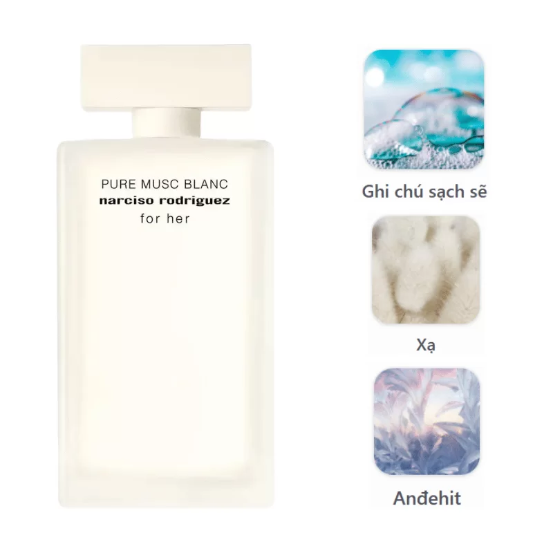 Narciso Rodriguez Pure Musc Blanc For Her EDP mùi hương