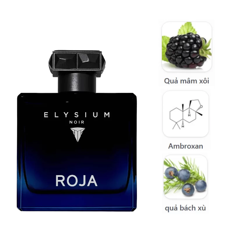 Roja Elysium Noir EDP mùi hương