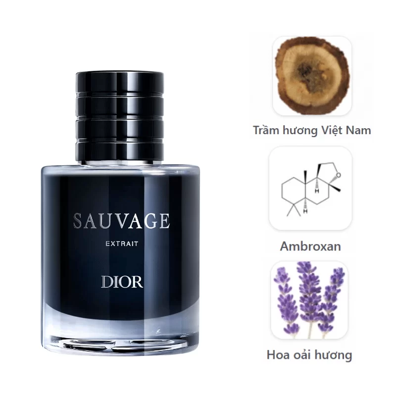 Dior Sauvage Extrait mùi hương